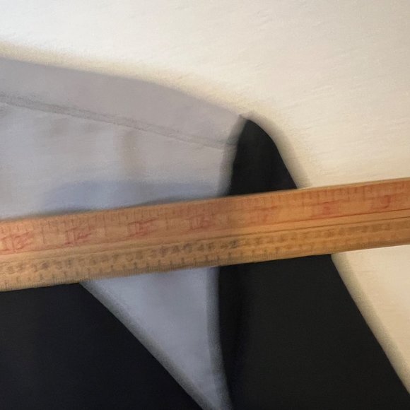 Red Kap Button Up Shirt Mens Medium Short Sleeve Black Gray Retro - Picture 4 of 11